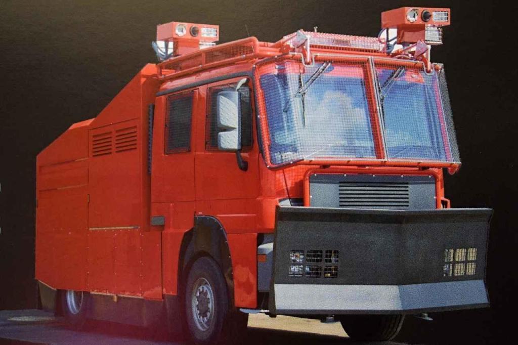 Policejní složky, včetně těch tuzemských, si objenávají rovněž protidemonstrační vozy