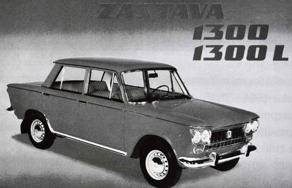 Zastava 1300 byl ve verzi sedan