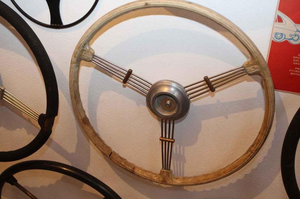 Volant z Horních Počernic pro vůz Aero