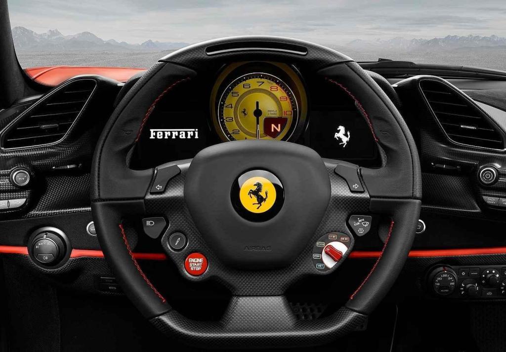Opravdu multifunkční volant Ferrari