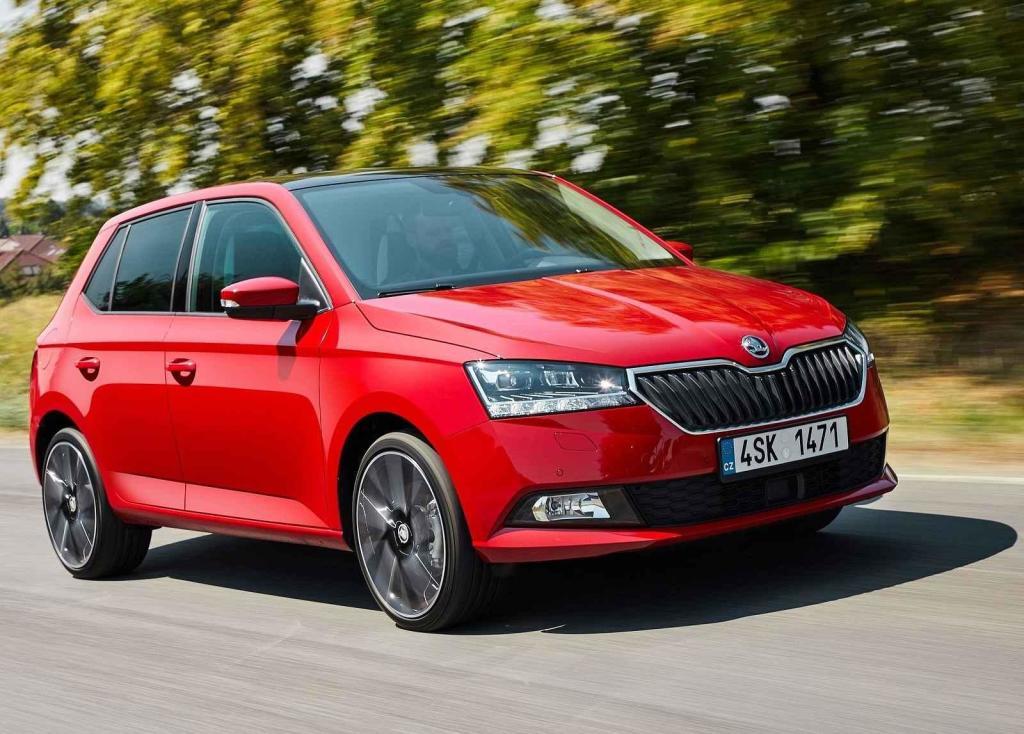 Škoda Fabia je vítězem segmentu malá auta. Má podíl na trhu přes 50 procent