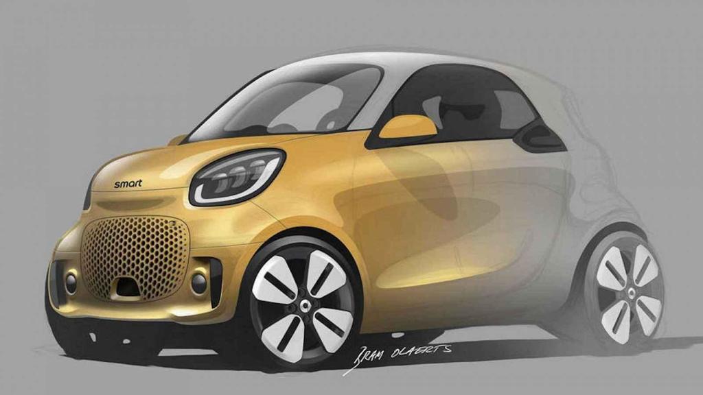 Smart fortwo EQ po faceliftu