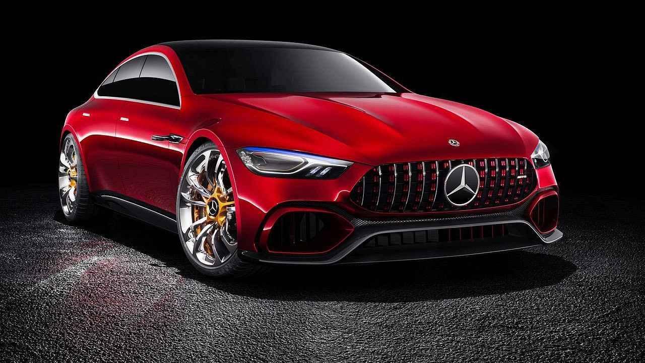 Koncept AMG GT se stal předzvěstí čtyřdveřového kupé od AMG. Více jak 800koňvá elektrifikovaná pohonná jednotka se nesjpíš dostane do výroby.