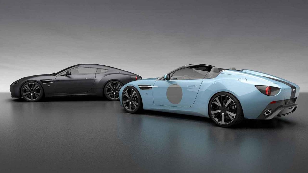 Dvojčata Aston Martin Vantage V12 Zagato Heritage Twins by R-Reforged