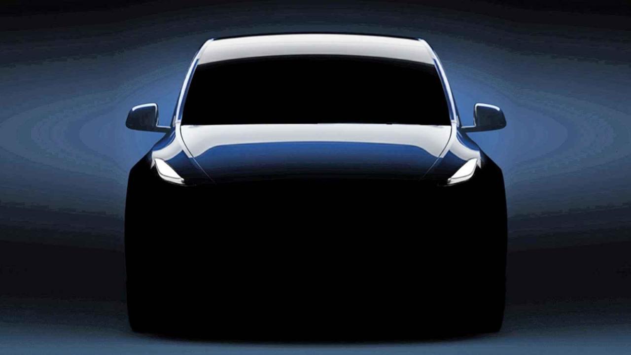 Tesla Model Y na prvním snímku