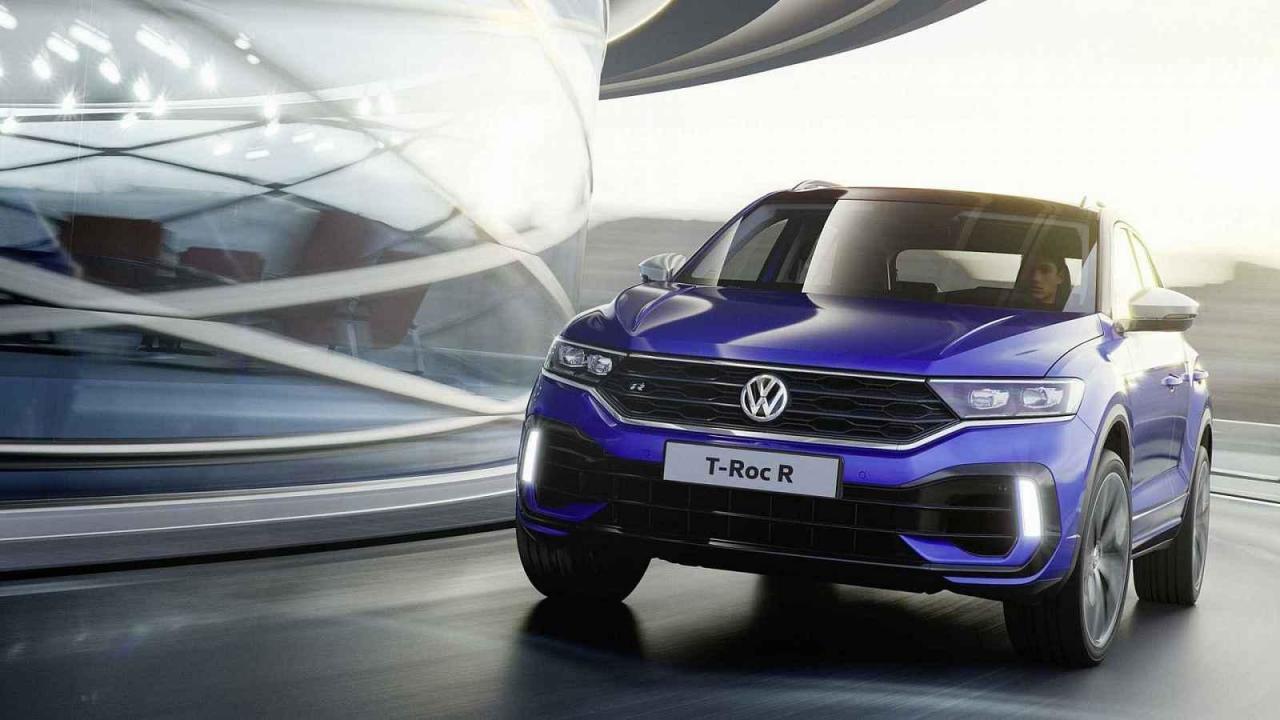 Oficiální snímky Volkswagenu T-Roc R (2020)