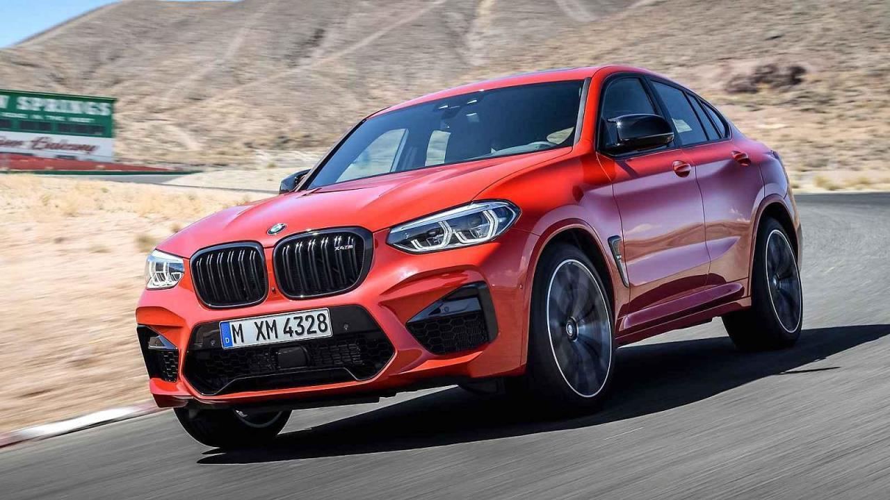 BMW X3M a X4M - oficiální snímky