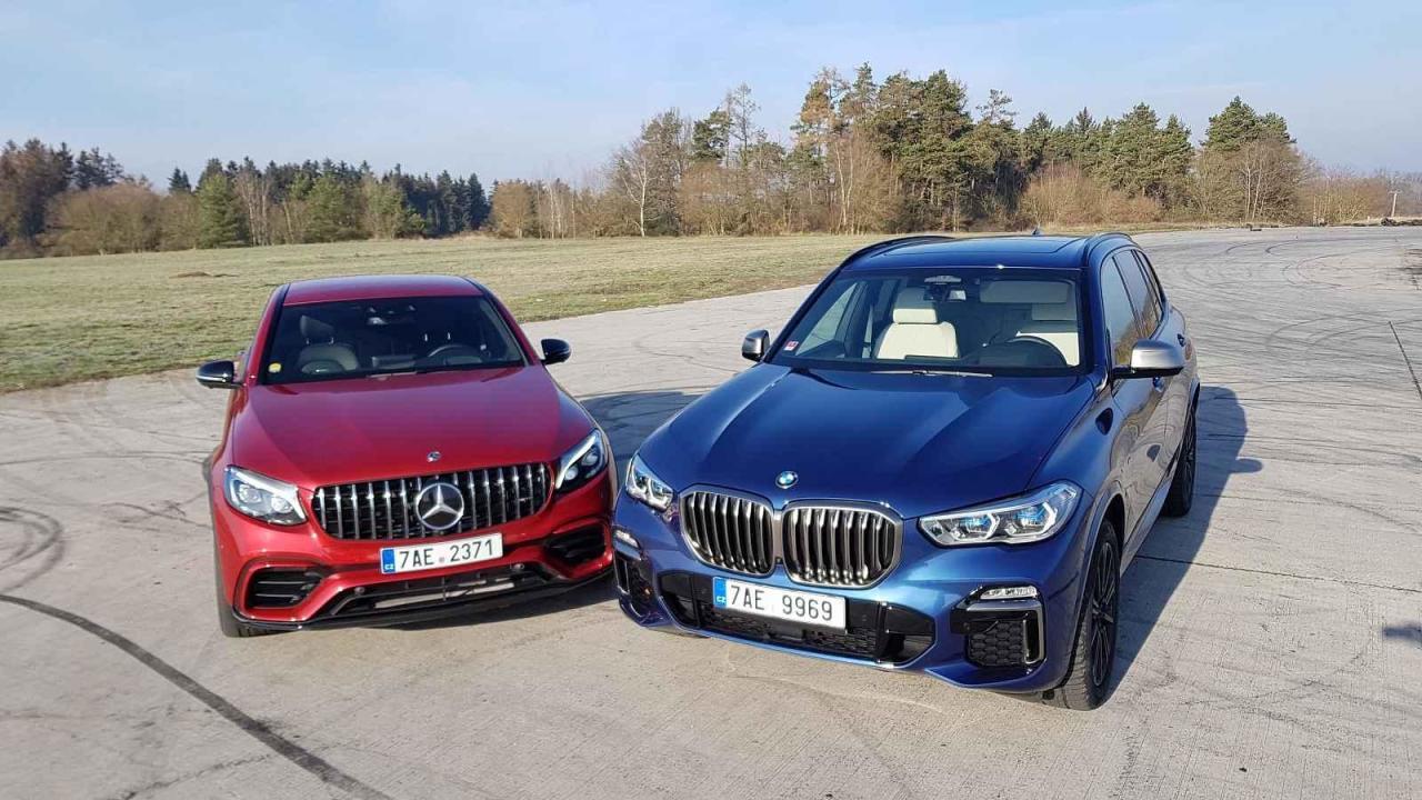 BMW potřebuje více točivého momentu, protože váží o půl tuny víc než Mercedes.