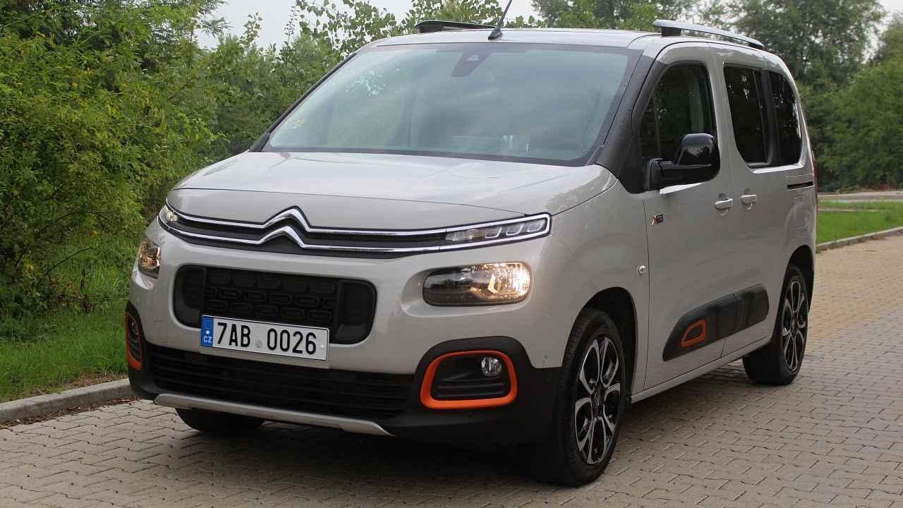 Citroën Berlingo má příď s typickým designem této značky