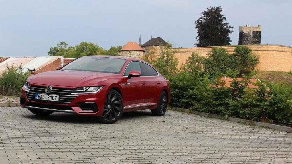 Volkswagen Arteon během testu