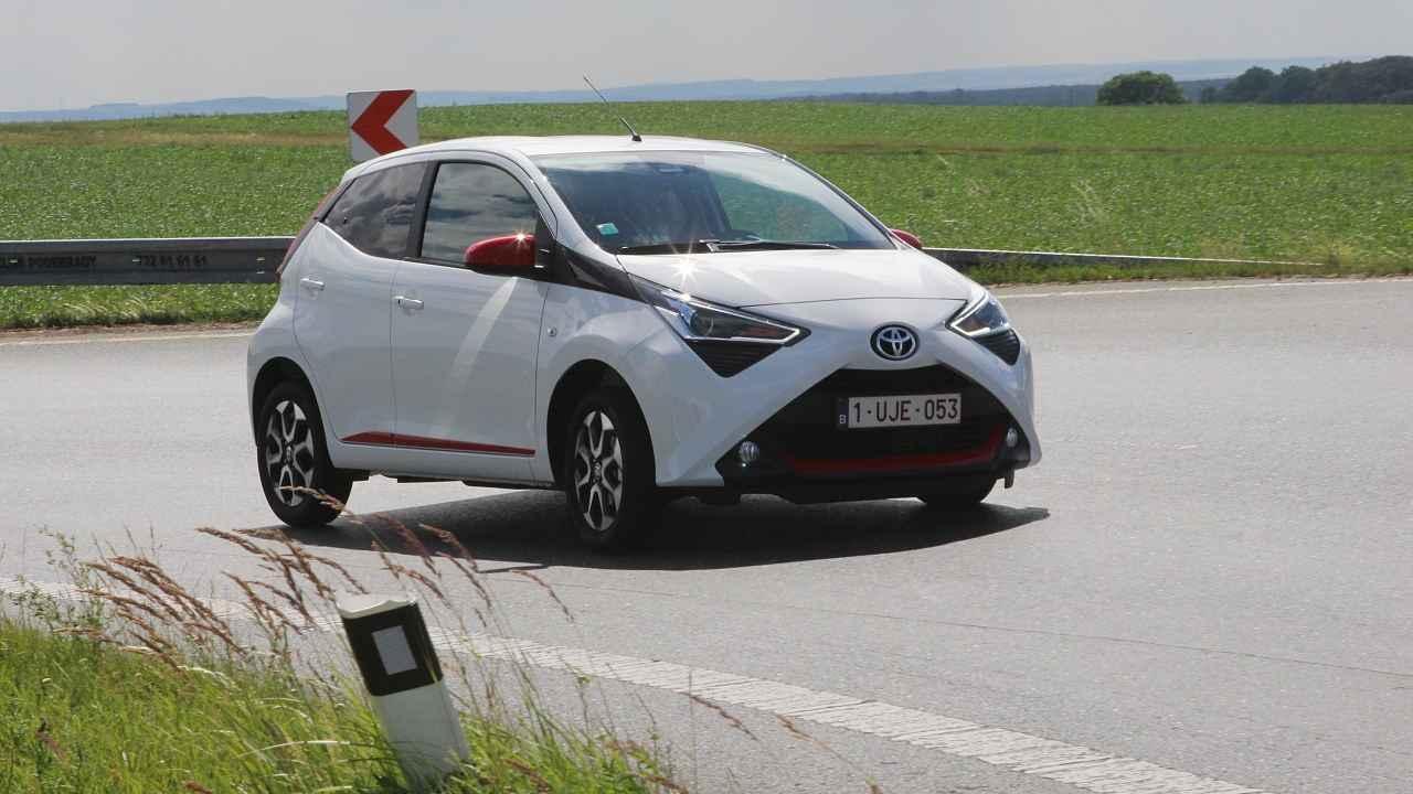 Toyota Aygo v jízdě