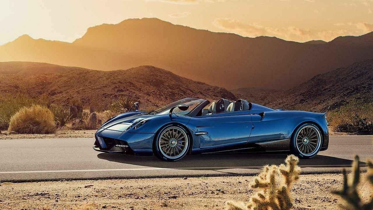 Pagani Huayra Roadster.