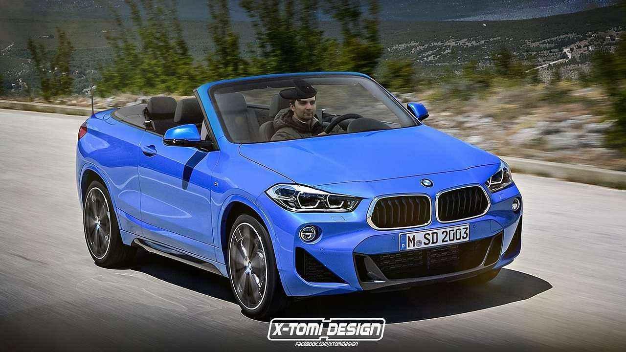 Neoficiální ilustrace BMW X2 ve verzi kabriolet.