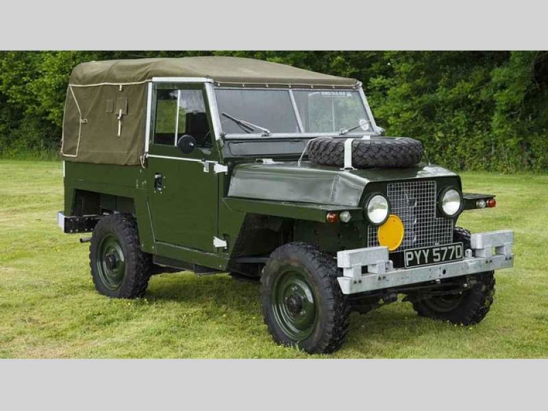 Land Rover Lightweight Series IIa.