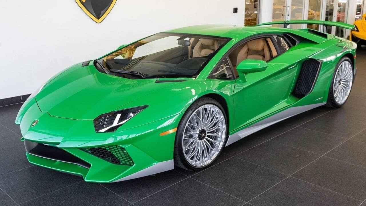 Lamborghini Aventador SV.