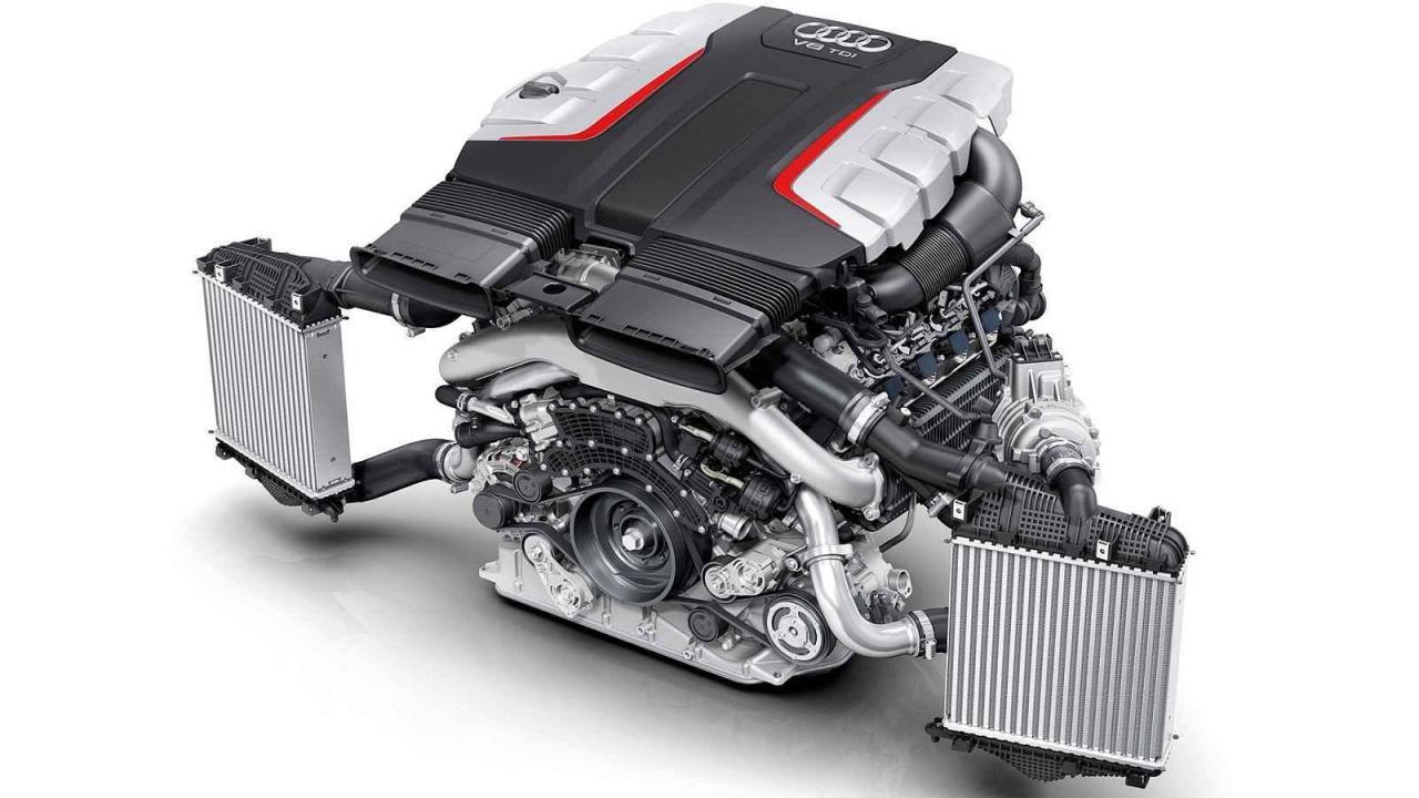 Motor V8 TDI z modelu Audi SQ7.