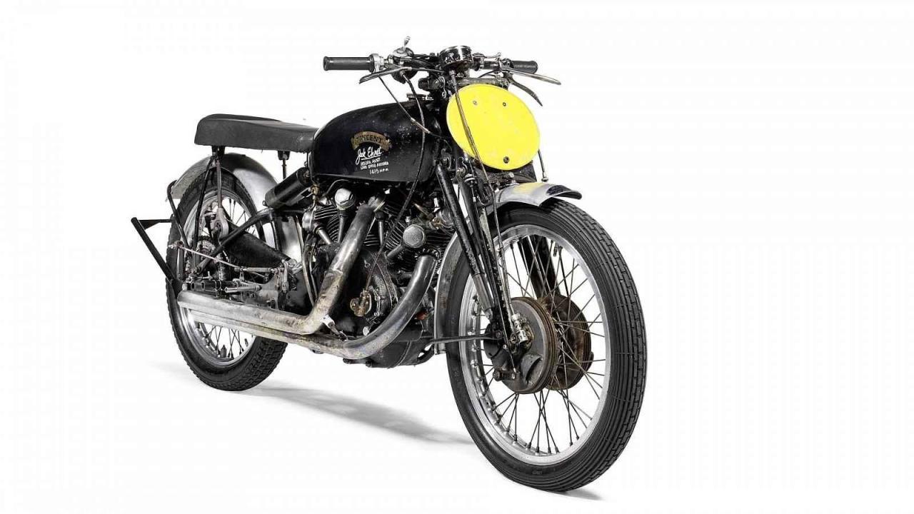 Vincent Black Lightning na prodej v aukci Bonhams.