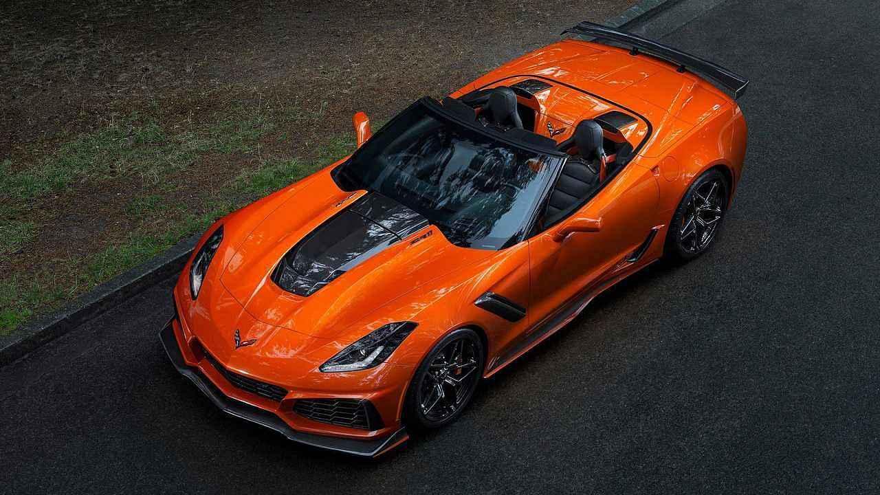 Chevrolet Corvette ZR1 Convertible.