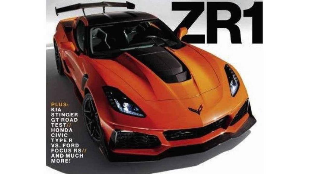 Uniklé fotky Chevroletu Corvette ZR1 z magazínu Car and Driver.