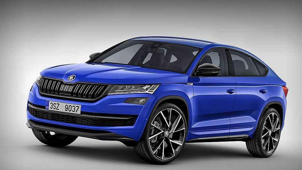 Kodiaq Coupé podle představ grafika, který si říká X-Tomi.