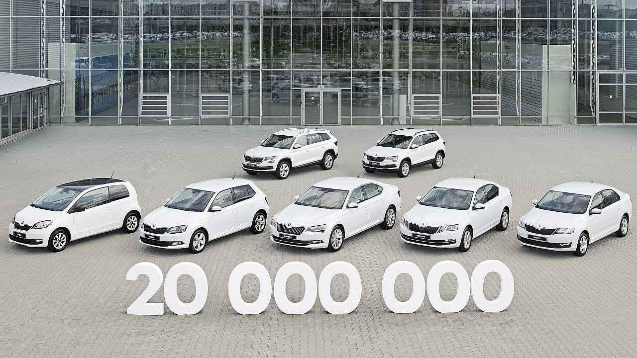 Škoda vyrobila už 20 milionů aut.