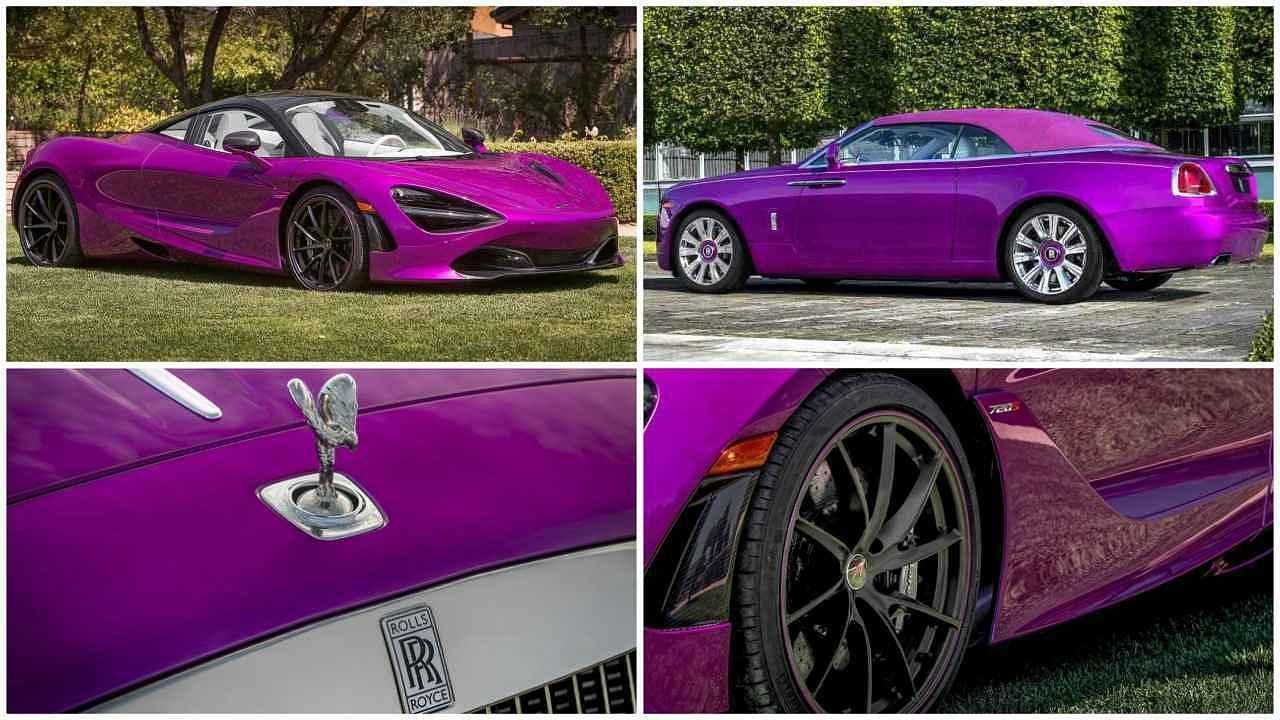 McLaren 720S a Rolls-Royce Dawn v odstínech sběratele Michaela Fuxe.