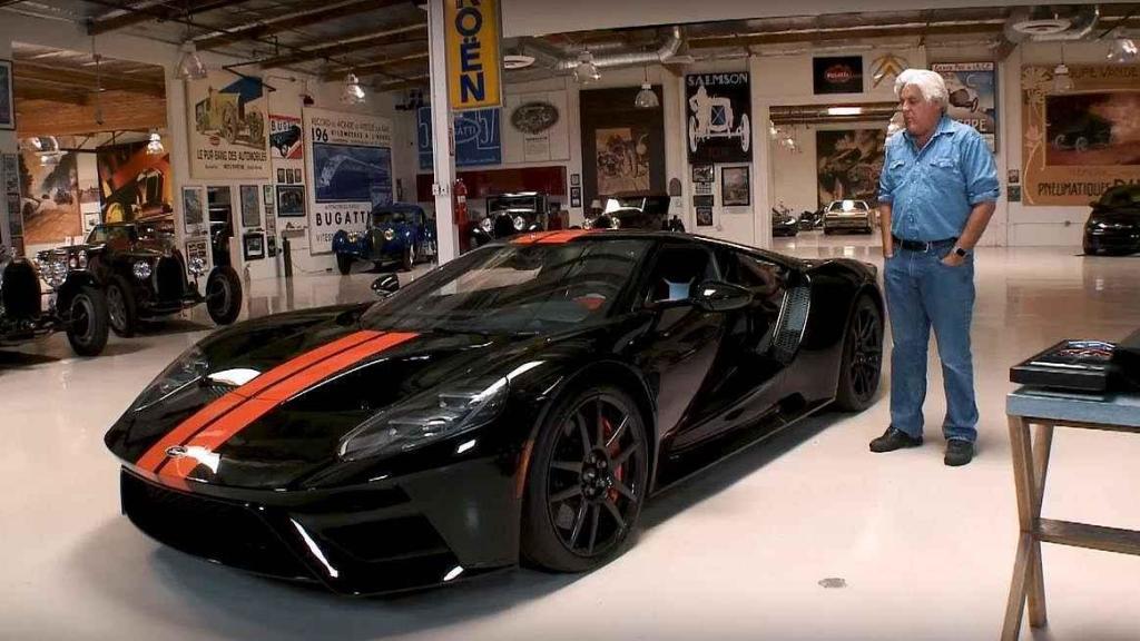 Jay Leno a jeho Ford GT.