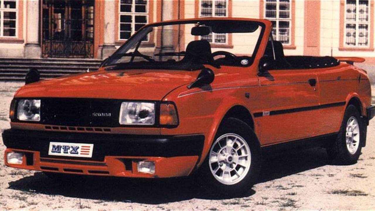 Škoda Rapid 136 MTX Cabrio.