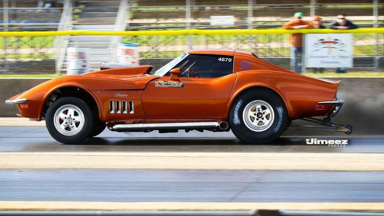 Chevrolet Corvette s motorem Cummins.