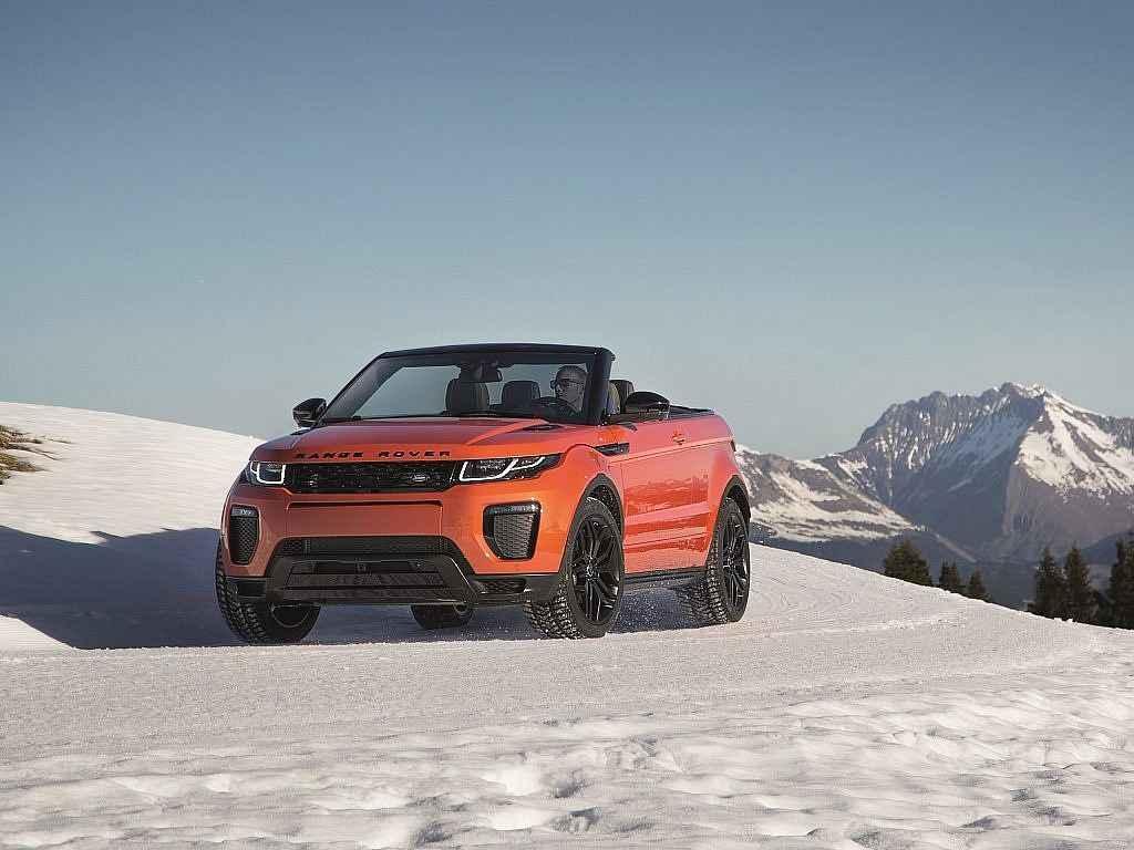 Range Rover Evoque Convertible.