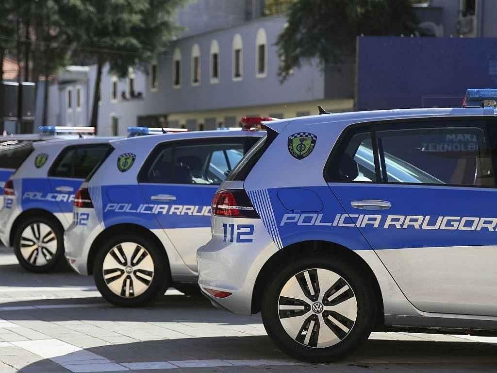 Volkswageny e-Golf albánské policie.