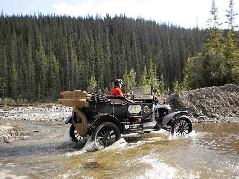 Ford model T na cestě kolem světa.