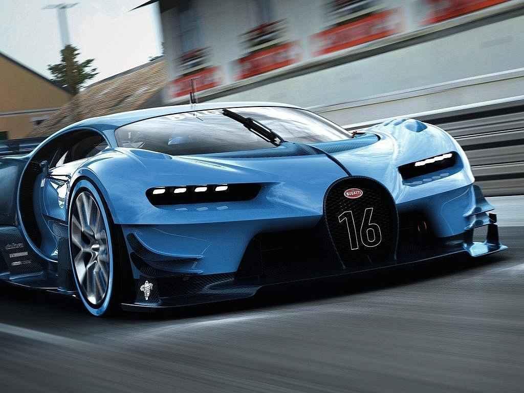 Koncept Bugatti Vision Gran Turismo.