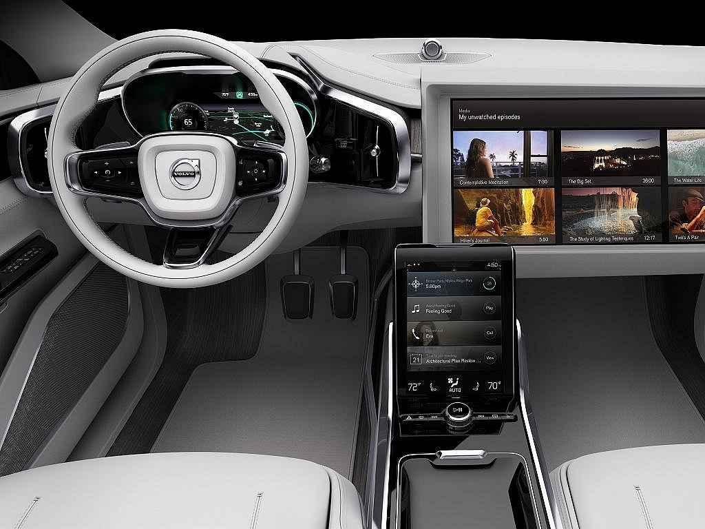 Volvo ukázalo svou představu interiéru pro autonomní řízení.