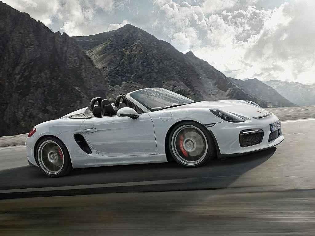 Porsche Boxster Spyder.