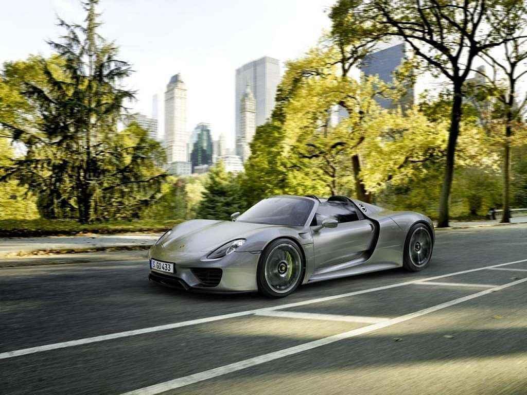 Porsche 918 Spyder.