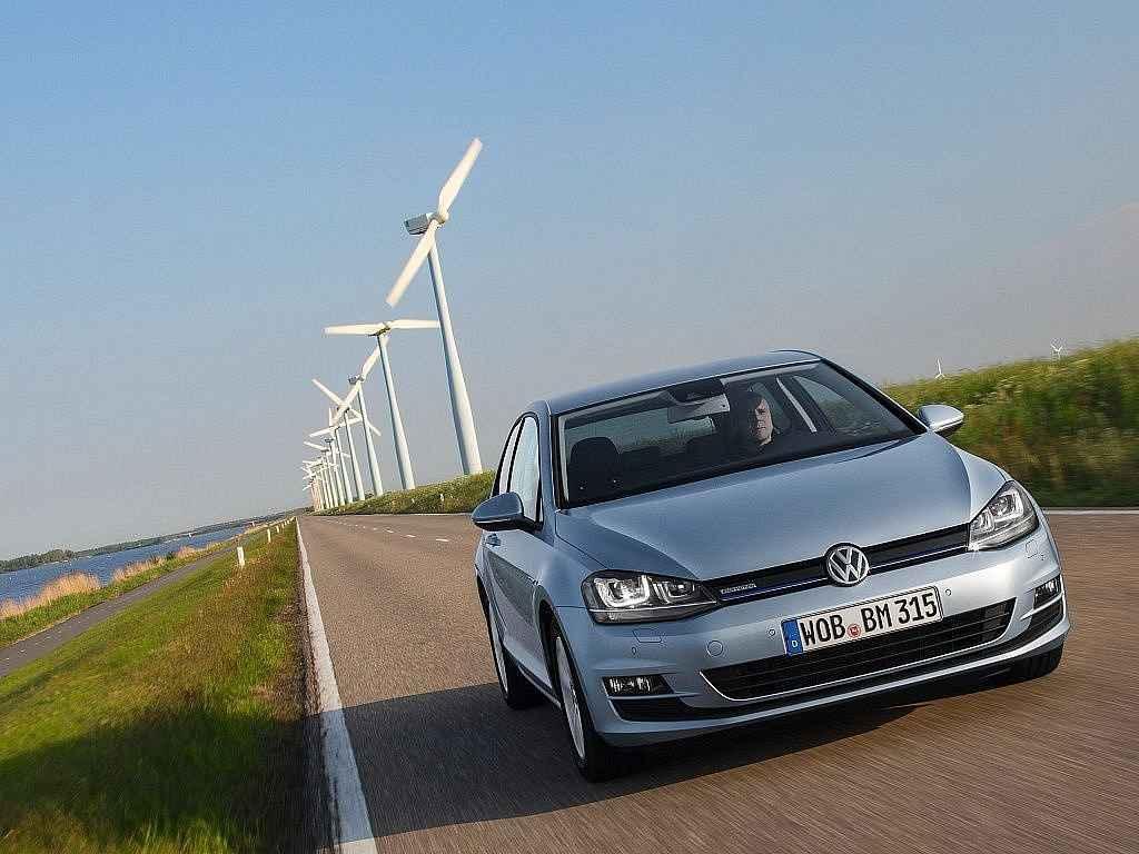 Volkswagen Golf TDI BlueMotion.