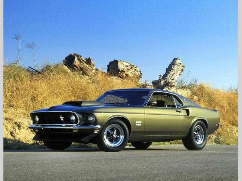 Ford Mustang Boss 429 (1969).