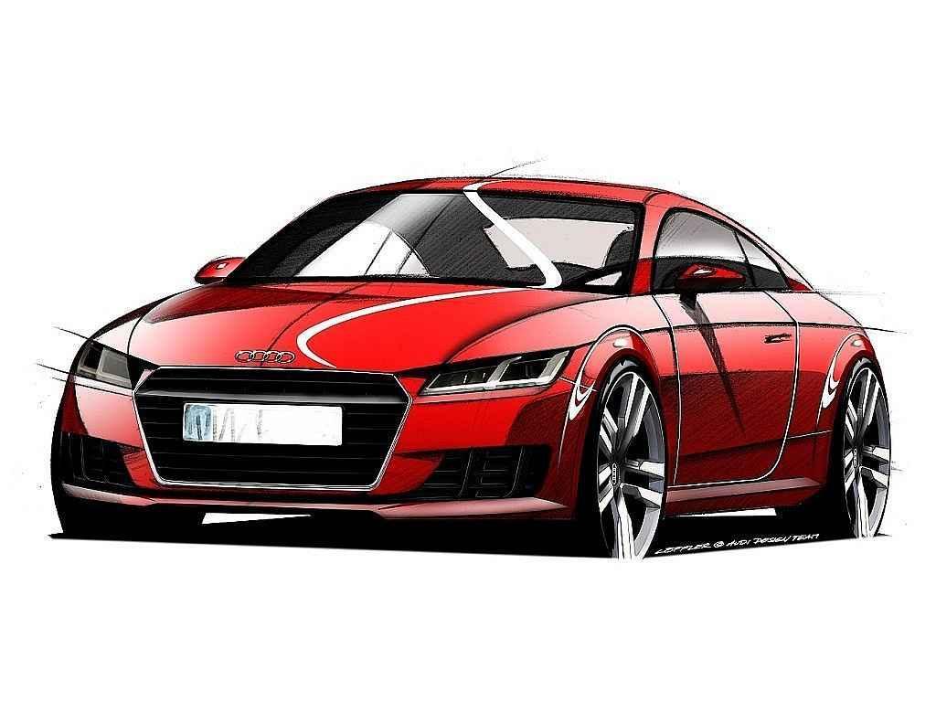 Skica nového Audi TT.