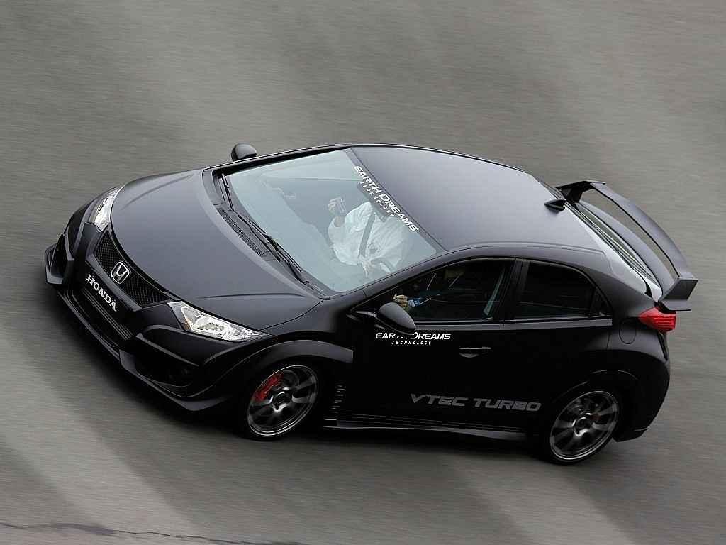 Vývojový prototyp Hondy Civic Type R.