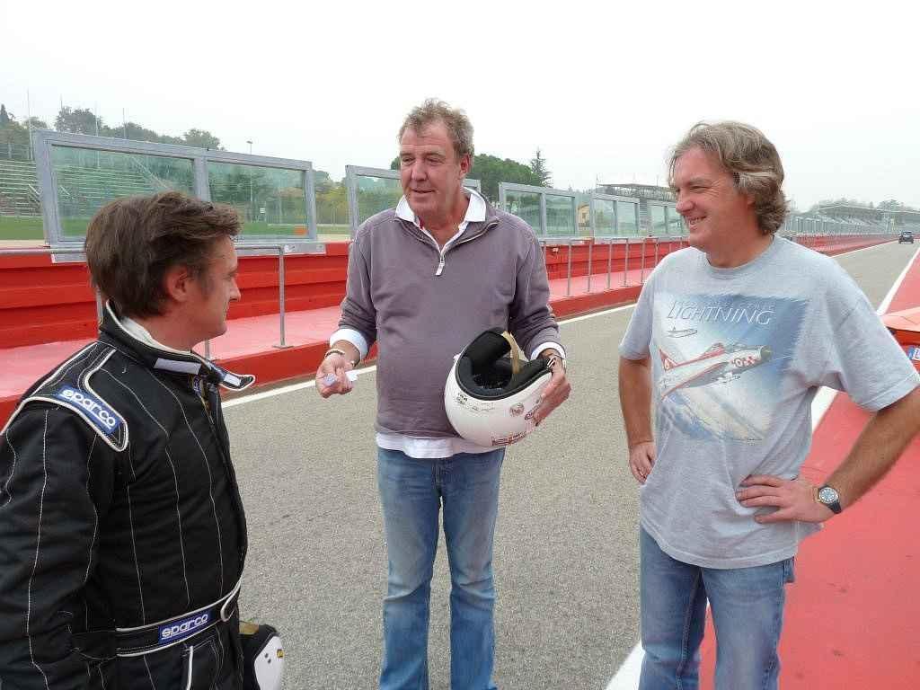 Moderátoři pořadu Top Gear.