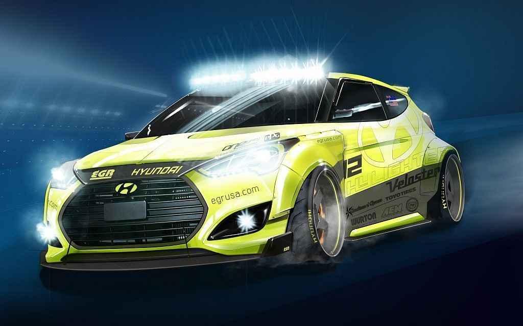 Hyundai Veloster Turbo "Night Racer".