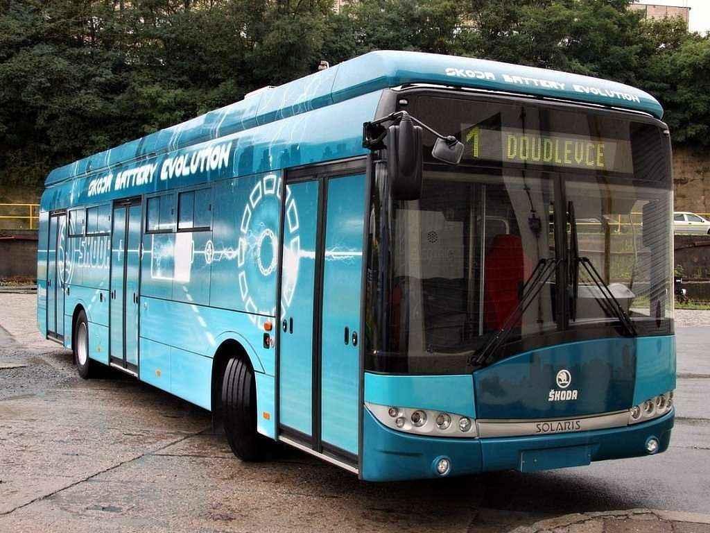 Škoda Electric dnes představila svůj první bateriový elektrobus.