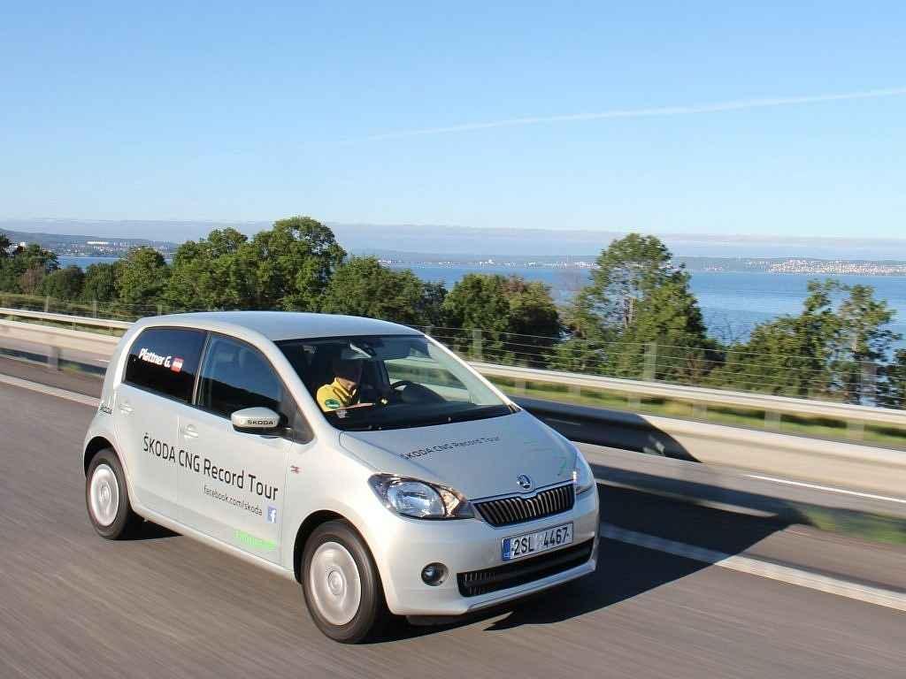 Škoda Citigo CNG.