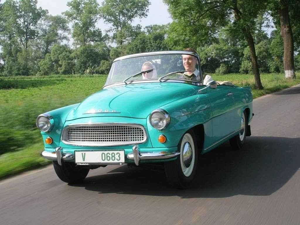 Škoda Felicia z roku 1961.