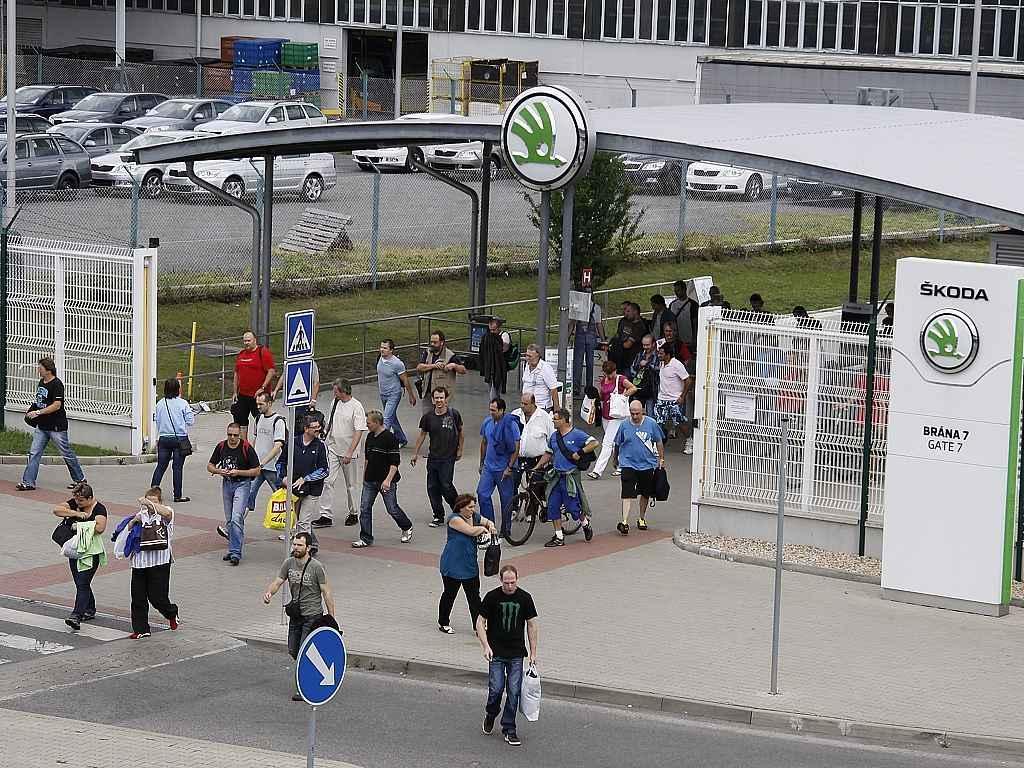 Ilustrační foto - Škoda Auto MB konec směny