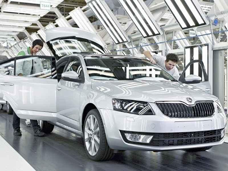 Výroba nové octavie zahájena - Škoda Auto 2012