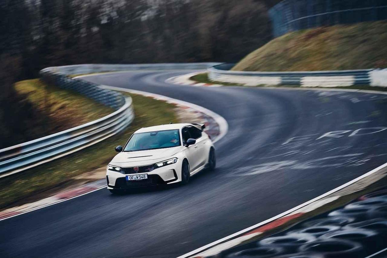 Honda Civic Type R na okruhu Nürburgring