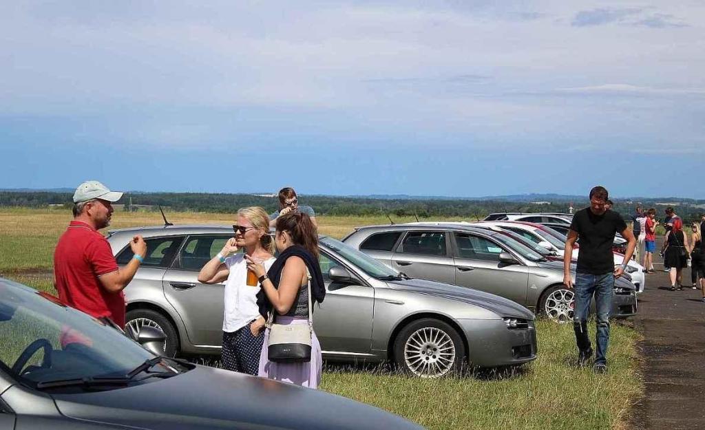 Nultý ročník srazu vozů Alfa Romeo v Jihočeském kraji.