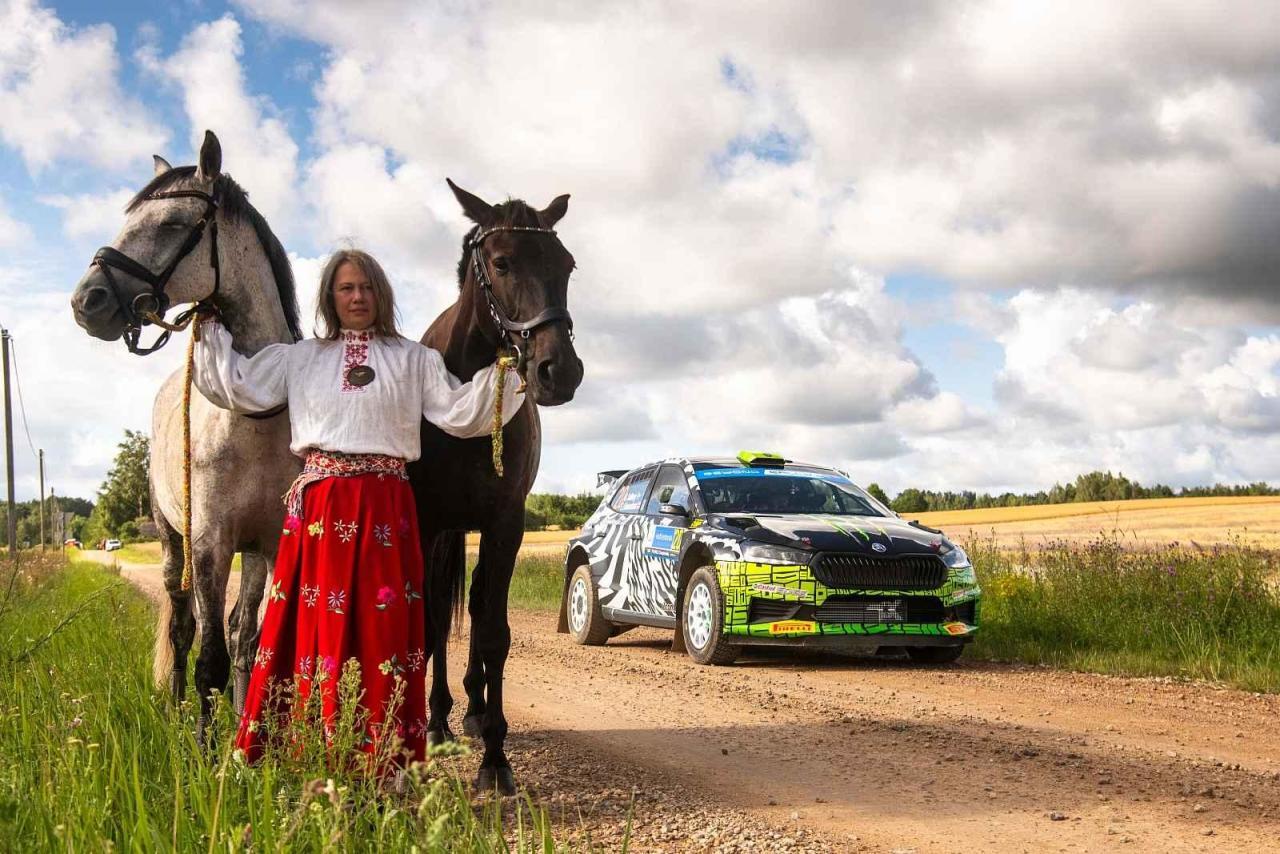 Estonská rallye: Oliver Solberg